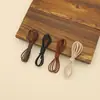 Novo DIY 60% de desconto Cordão de Couro PU Retrô Premium Prensado Plano Corda Acessórios de Joias Artesanais Materiais Acessórios