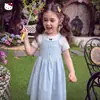 Vestido de Verano para Niñas 2026 Nuevo Estilo para Niños Mayores, Fresco y Elegante Vestido de Tirantes Falso Dos Piezas con Diseño de Hello Kitty