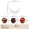 Nova Forma de Silicone para Bolo em Formato de Maçã de Cavidade Única de 4 polegadas, Grau Alimentício, Ferramenta de Confeitaria, Atacado