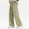 2026 Venta al por mayor transfronteriza Pantalones casuales de lino para niños, Modernos y con caída, Pantalones delgados de pierna recta para verano para niños mayores