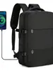 Fornecimento transfronteiriço de mochila de negócios casual de tecido composto, bolsa para computador, pode ser impresso LOGO, uso duplo