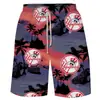 Shorts Florales de Verano para Hombre y Mujer Comercio Exterior Transfronterizo Talla Grande Pantalones de Playa Holgados Secado Rápido Shorts Hawaianos Venta al por Mayor