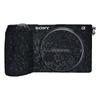 Burro Andante Adequado para Câmera Sony A6600 Adesivo Sem Cola Residual Sem Marca Adesivo Protetor Película Protetora para Corpo de SLR