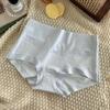 7A Antimicrobiano Xinjiang Long-staple Algodão Puro Algodão Roupa Interior Feminina Traceless Cintura Alta Plus Size Roupa Interior Puro Algodão Antimicrobiano Virilha Classe A Algodão