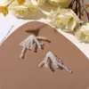 Estilo Coreano Versátil Moda Fuegos Artificiales Borla Flor de Cristal Centro Pendientes de Tachuela DIY Pendiente Pinza para el Cabello Accesorios para el Cabello Broche Flor para Zapatos Accesorios