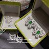 Brillante anillo de piedra preciosa gipsófila brillante chapado en oro de 18 quilates, circonita río estrella, anillo abierto de diamantes completos, se puede usar en la mano de la carne