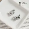 Colgante de Oro con Forma de Mariposa Sencillo y Exquisito Pendientes Hechos a Mano DIY Materiales para Joyería Colgante Pequeño Accesorios