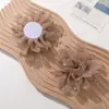 Elegantes y de Alta Gama Coreanos Chifón Pedrería Camelia DIY Accesorios para el Cabello Hechos a Mano Broche Accesorios para Ropa Accesorios