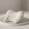 Relajador de cuello para masaje cervical, almohada de masaje, corrector de columna cervical, relajador de hombros y cuello para uso doméstico, almohada de masaje en forma de U