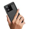 Funda para Teléfono Móvil Adecuada para Xiaomi 13t Pro Xiaomi 13t Pro Fibra de Carbono Cepillada Anticaída Silicona Funda Protectora para Teléfono Móvil