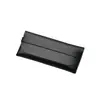 Caja de gafas al por mayor de fábrica caja para gafas de sol de generación negra bolsa suave de cuero bolsa portátil duradera se puede imprimir logo