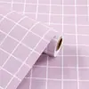 Papel de Parede Autoadesivo Xadrez Estilo Ins Engrossado Pvc Quarto Sala de Estar Dormitório Decoração de Parede de Fundo Quarto Adesivo de Parede Liso