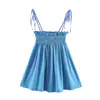 Moda Feminina Europeia e Americana Transfronteiriça Aliexpress Mais Vendido Conjunto de Top Regata Listrado + Calça Wide Leg