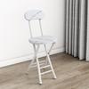 Silla de Comedor Portátil para el Hogar, Taburete, Silla con Respaldo, Silla de Capacitación, Silla para Dormitorio de Estudiantes, Silla de Computadora Simple, Nueva Silla Plegable