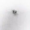 Fivela de esfera maciça com banho de cobre de 4mm5mm Tubo telescópico para posicionamento Fivela de mármore niquelada Grampo de mola de arame de aço em forma de V