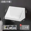 Caja de Almacenamiento con Espejo para Baño, Organizador de Cosméticos y Labiales para Lavabo, Caja de Almacenamiento Inclinada de Pared para Baño