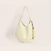Bolso Tote de Cuero Genuino de Primera Capa Otoño 2026 para Mujer, Bolso de Mano de Alta Gama de Nicho de Gran Capacidad, Bolso de Hombro y Cruzado Fábrica