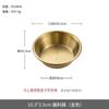 Plato de acero inoxidable 304 estilo coreano, plato para condimentos domésticos, plato redondo para salsa kimchi, olla caliente, plato para salsas de restaurante, plato para escupir huesos
