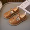 Sapatos de Couro para Meninos 2026 Primavera e Outono Novo Estilo Sapatos de Princesa para Meninas Sapatos Macios para Crianças Sapatilhas Casuais de Verão para Bebês e Crianças