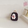Nova mochila escolar infantil dos desenhos animados bonito meninos e meninas boneca pequena mochila bebê saindo mochila de lona