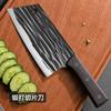 Cuchillo para Huesos de Acero al Carbono Forjado a Mano de Doble Uso Longquan, No Requiere Afilar, para Uso Doméstico, Adecuado para Cortar Pescado y Verduras, Cuchillo Especial para Huesos de Chef