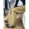Calça Jeans Branca com Barra Curva para Mulheres, Nova Coleção Primavera/Verão, Cintura Alta, Corte Reto, Solta, Com Caimento, Perna Larga para Tipos de Corpo Pera