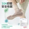 Calcetines de Seda de Hielo Finos de Verano para Hombre, Sensación Fresca, Malla Antibacteriana Transpirable, Calcetines Cortos para Hombre tipo Algodón
