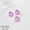 2024 Nueva Colección de Materiales para Abalorios DIY Hechos a Mano Morados Pulsera Collar Cuentas Sueltas Accesorios de Joyería
