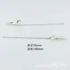 Clip para tarjetas de presentación autoadhesivo clip para notas adhesivas clip de cocodrilo para notas adhesivas clip de cuerda de alambre multi-especificación opcional