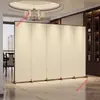 Biombo moderno de estilo chino simple para sala de estar, entrada, oficina, hotel, ventilador eléctrico plegable