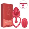 Herramienta de Juguete Vestible Suma Dispositivo Femenino Controlado Remotamente Vestible para Hombres y Mujeres