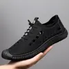 Zapatos Croc Zapatos de Hombre 2026 Verano Nuevo Estilo Piel Suave Suela Suave Transpirables Estilo Coreano Moda Hechos a Mano para Conducir Casual Zapatos de Hombre