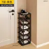 Zapatero para Entrada de Casa, Almacenamiento Plegable, Estante Multicapa para Dormitorio, Pasillo Estrecho, Zapatero, Buenos Artículos para Vivienda de Alquiler