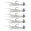 Luya Bait - Anzuelo de plomo para camarones blandos biónicos, luminosos, 9 cm, simulación de camarones, cebo falso transfronterizo, venta al por mayor
