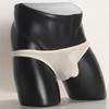 Calzoncillos de hombre de seda de hielo de verano sexy para adultos de cintura baja, pantalones cortos de tanga sexys transfronterizos europeos y americanos para hombres