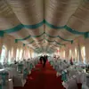 Nova Liga de Alumínio Casamento Tenda de Casamento Grande ao Ar Livre Móvel Tenda de Banquete Teto Pontiagudo Sala Tenda Estilo Europeu