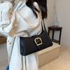 Bolsa elegante simples de celebridade da Internet para mulheres 2023 nova bolsa de axila da moda verão moda popular bolsa de ombro pequena quadrada