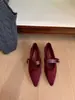 Zapatos planos bajos de punta estilo Chanel para mujer, nuevos 2026, elegantes y versátiles, zapatos de boda franceses