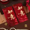 Sobres Rojos para Recién Casados con Palabras Felices, Paquetes Rojos Creativos para Compromiso y Boda, Bolsas de Sobres Rojos para Boda al por Mayor