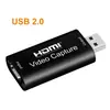 Tarjeta de captura USB2.0 transfronteriza tarjeta de captura de video hdmi4K tarjeta de captura para juegos en vivo grabación 1080P