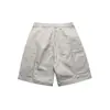 Ropa de Hombre Beijie Verano 2026 Nuevo Lavado Bordes Deshilachados Parches Pantalones Cortos Holgados para Hombre Ropa de Trabajo Casual Pantalones de Cinco Puntos