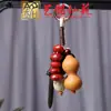 Sonajeros de Semillas y Cáscaras de Frutas, Manualidades Artísticas, Carrillones de Viento Hechos a Mano, Colgantes de Frutas para Plantas, Adornos Colgantes para Mochilas y Coches