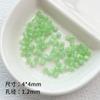 Montaña Verde Primavera Piedra Natural Punto Verde Aventurina Verde Cuentas Sueltas Separador Pulsera DIY Hecha a Mano Collar Accesorios Material