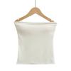 Chaleco Strapless Elástico Ajustado Chica Caliente Pura Pasión con Almohadillas en el Pecho Top Interior Sexy Sin Mangas Adelgazante Venta al por Mayor