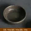 Prato de Cerâmica Grossa Queimada Jiutian Alto Valor Estético Prato para Ossos de Peixe Louça de Hotel Padrão Martelo Prato Pequeno Doméstico Prato Cerâmico para Bife Ocidental