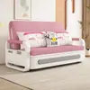 Sofá Cama Doble Plegable Modelo Nuevo 2026 para Sala de Estar y Balcón, Cama Extensible Multifuncional Individual/Doble para Apartamentos Pequeños