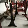 Rack Vertical de Madeira Maciça para Dezoito Armas Rack para Bastões de Salão de Artes Marciais Espada Grande Lança Espada Longa Rack de Espadas