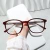 Moda nova TR pin cat óculos grande quadro rosa 2024 nova armação de óculos anti-óculos de luz azul atacado