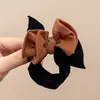 Super Fada Suave de Alta Qualidade Elástico para Cabelo de Intestino Grosso Estilo Coreano Elástico de Cabelo Mais Vendido Cetim de Seda Artificial Não Puxa o Cabelo Acessórios de Cabelo Florais para Mulheres
