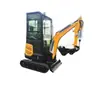 Excavadora de orugas de 1,8 toneladas exportada a Australia, miniexcavadora agrícola para huertos, microexcavadora multifuncional para el hogar CE
